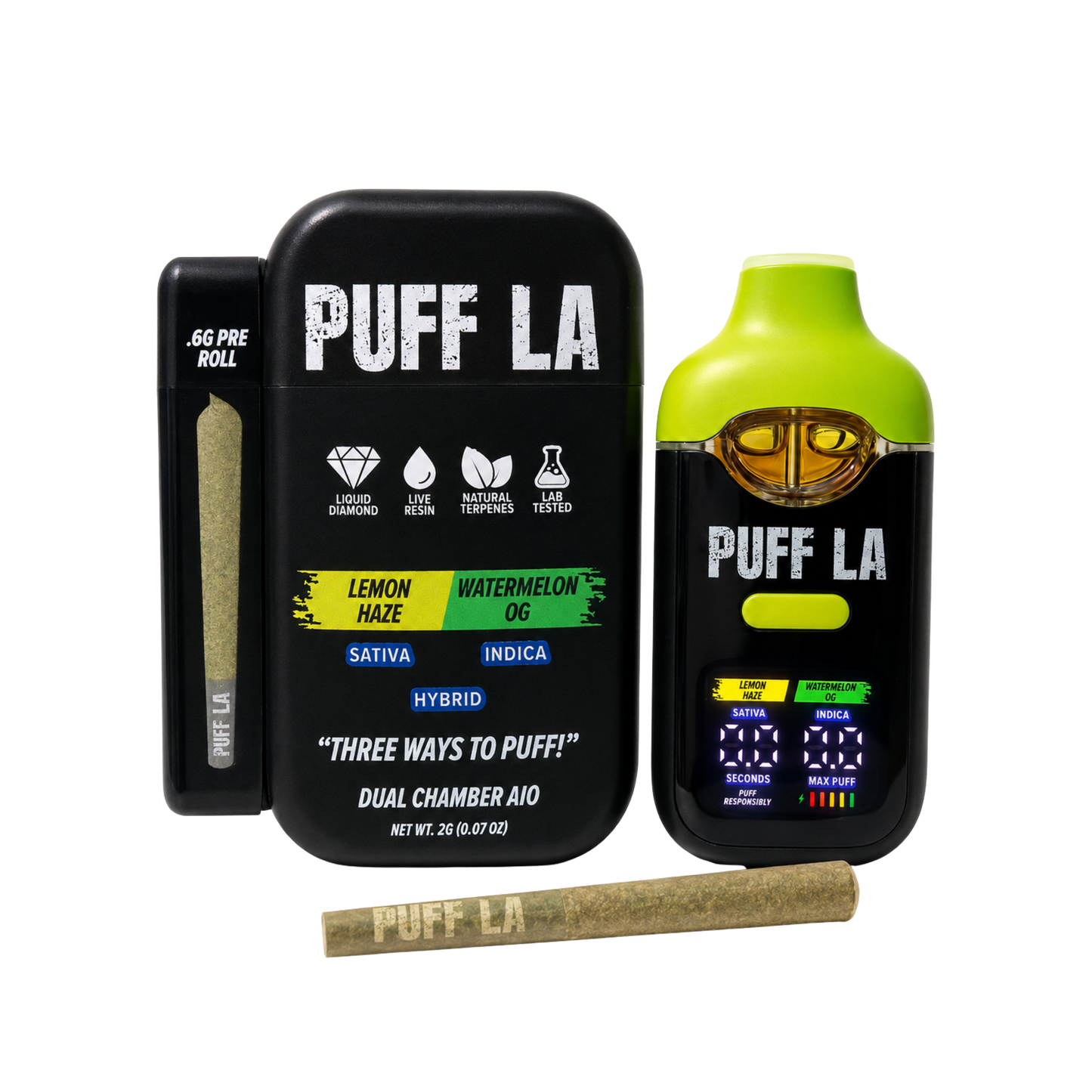 PuffLa Doble sabor 2g - ¡Original!