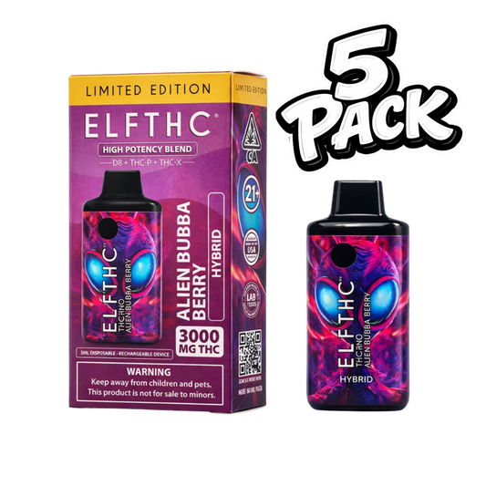 5 Pack ELFTHC Limited Edition 3g