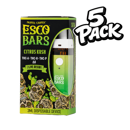5 Pack - EscoBar Live Resin 3g