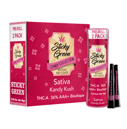 Sticky Green Pre Rolls 2 Piezas (2.5 C/U) - ¡Original!