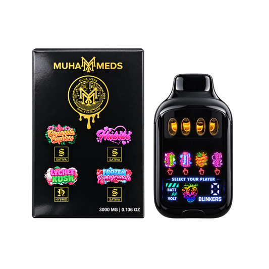 Muha Meds 3g - ¡4 sabores en uno!