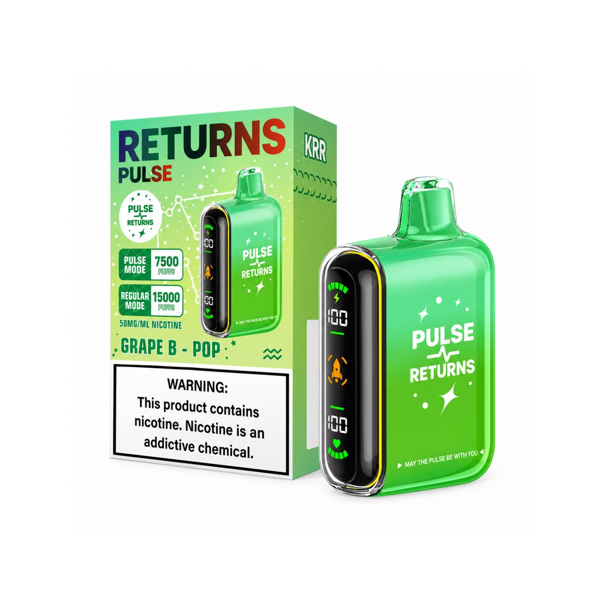 Returns Pulse 15000 Hits