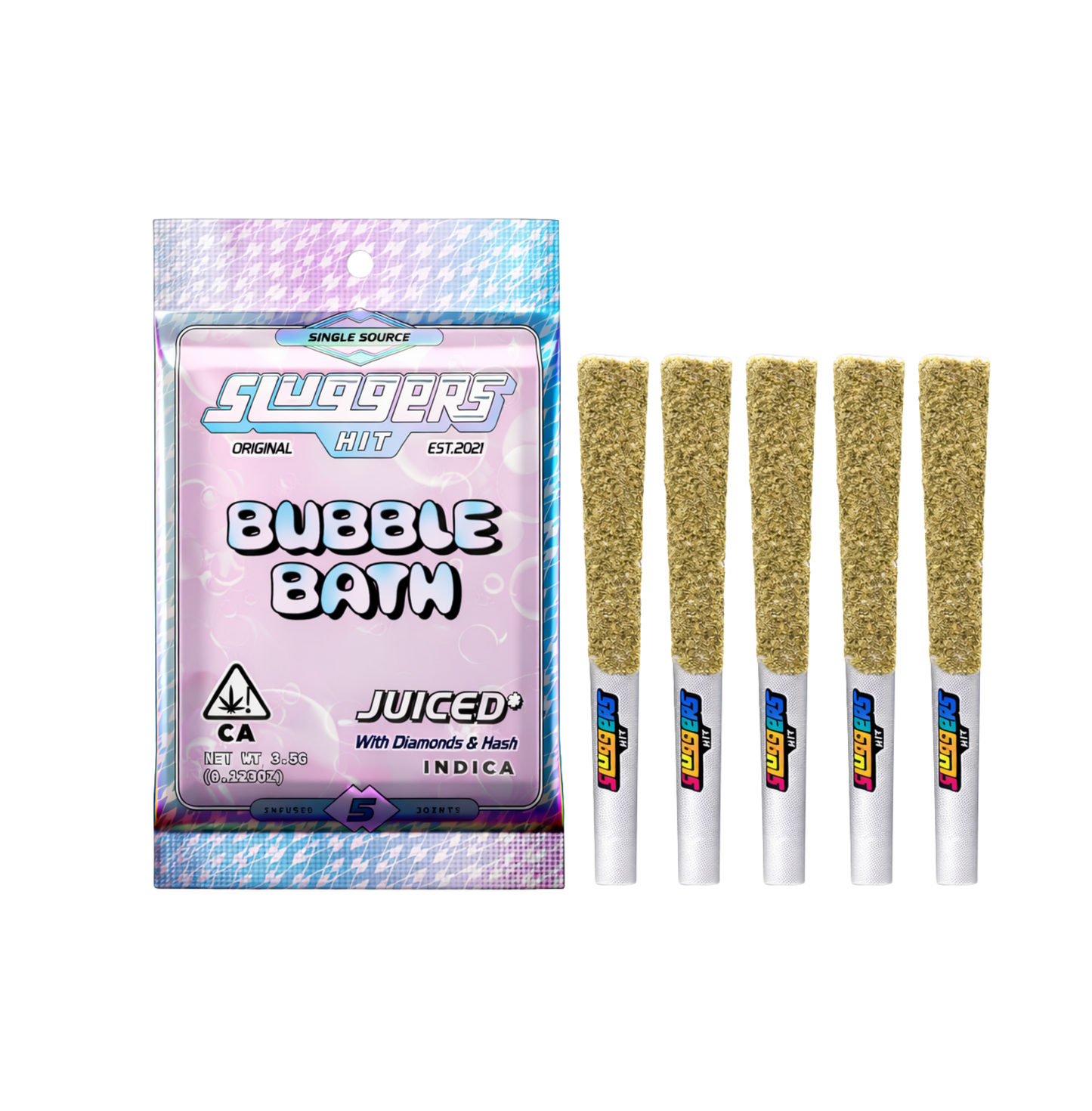 Sluggers 5 Joints Infused - Total 3.5g